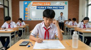 Hướng dẫn giải đề thi khảo sát Toán 9 tỉnh Phú Thọ năm 2026